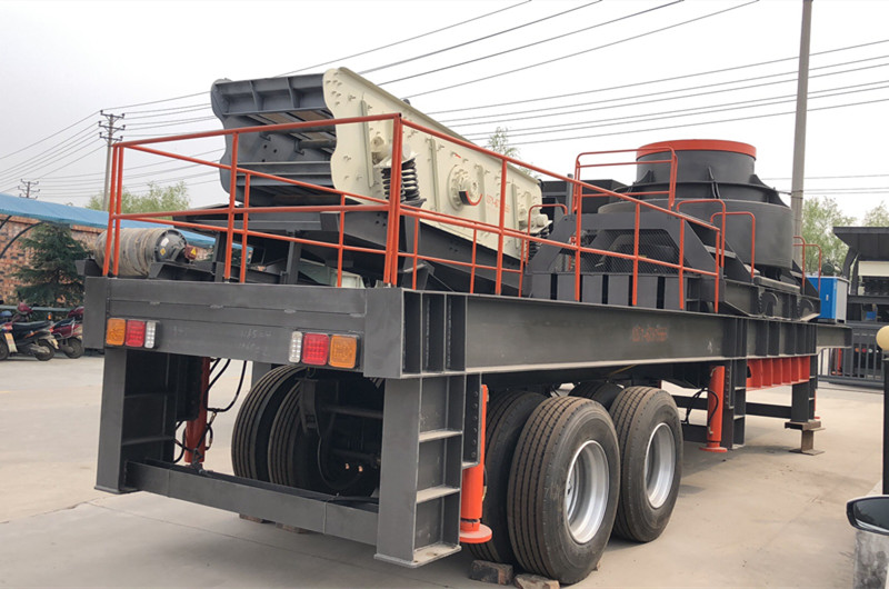 車載式建筑垃圾制砂機(jī)占地小，移動方便